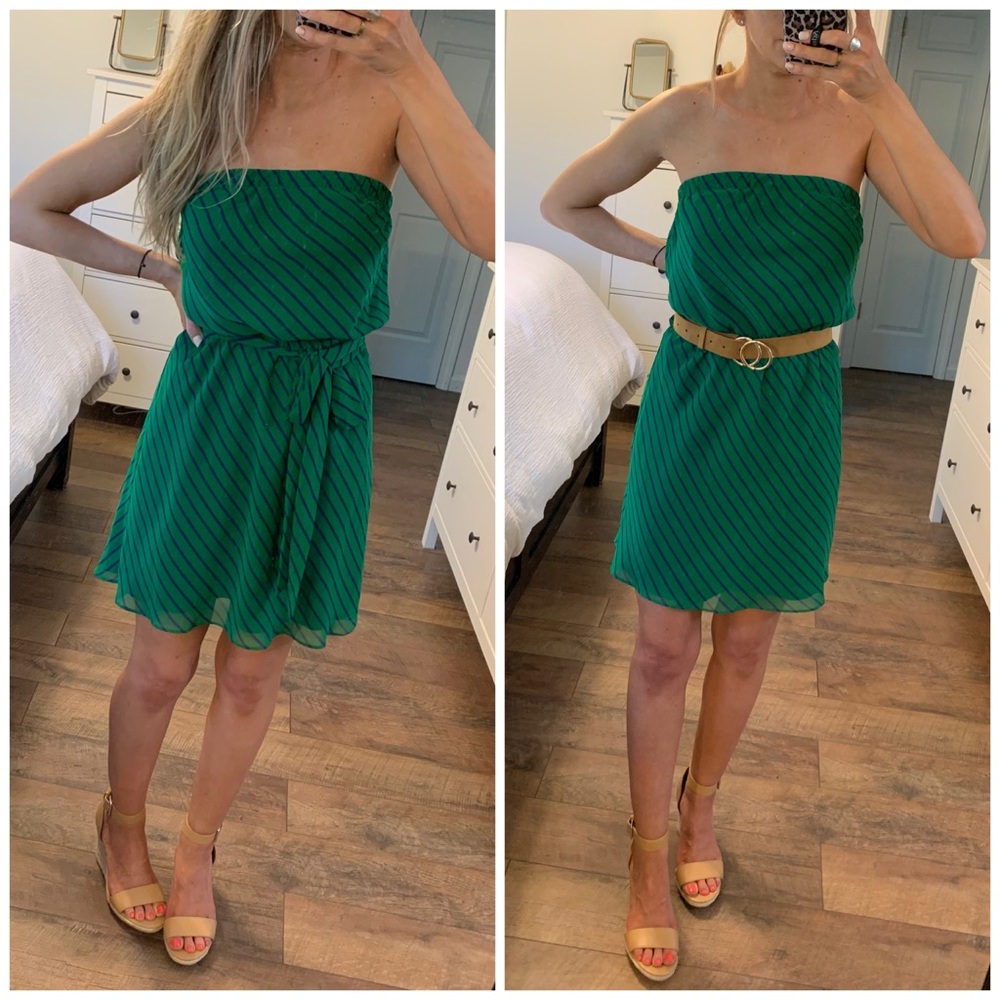 Strapless Express dress